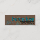 Bunny Love Boutique Skinny Visitekaartjes (Achterkant)