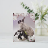 Bunny Love Briefkaart (Staand voorkant)