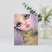 Bunny Love Briefkaart (Staand voorkant)
