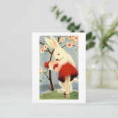 Bunny Love Briefkaart (Staand voorkant)