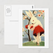 Bunny Love Briefkaart (Voorkant / Achterkant)