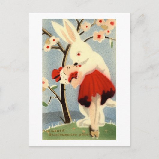 Bunny Love Briefkaart (Voorkant)