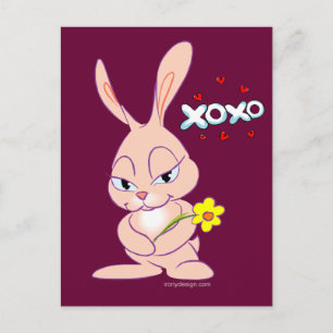 Bunny Love Briefkaart