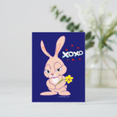 Bunny Love Briefkaart (Staand voorkant)