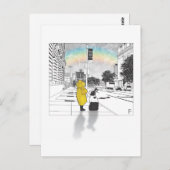 BUNNY LOVE BRIEFKAART (Voorkant / Achterkant)