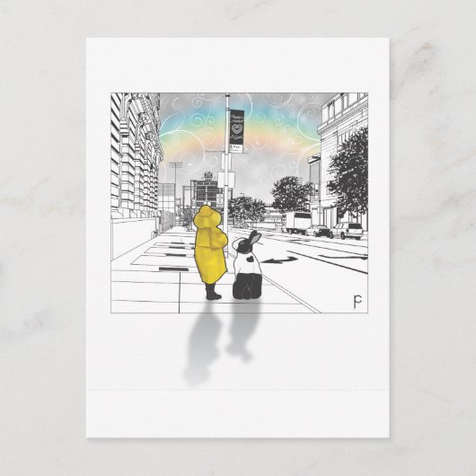 BUNNY LOVE BRIEFKAART (Voorkant)