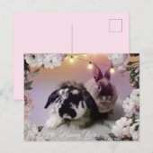 Bunny Love Briefkaart (Voorkant / Achterkant)