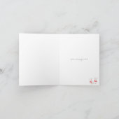 Bunny Love Easter-kaarten Feestdagen Kaart (Binnen)