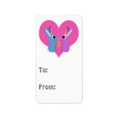 Bunny Love Etiket (Voorkant)