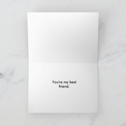 Bunny Love Kaart (Binnen)