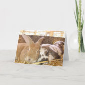 Bunny Love Kaart (Voorkant)