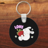 Bunny Love Keyring Sleutelhanger (Achterkant)