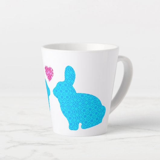 Bunny Love Latte Mok (Rechterhoek)