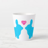 Bunny Love Latte Mok (Voorkant)