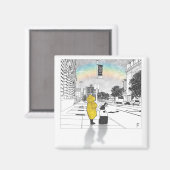 BUNNY LOVE MAGNEET (Voorkant / Achterkant)