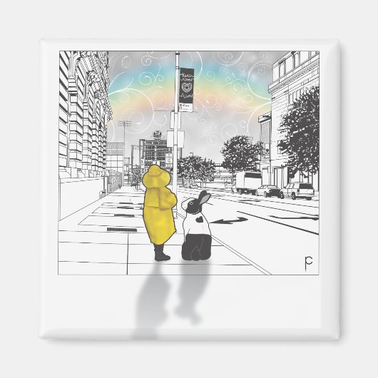 BUNNY LOVE MAGNEET (Voorkant)