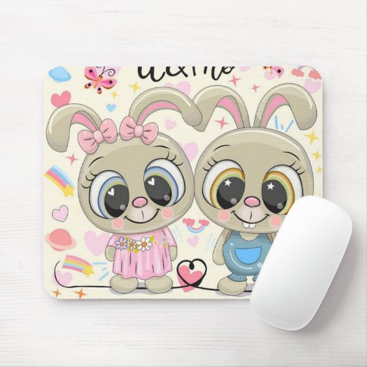 Bunny Love Muismat (Met muis)