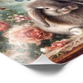 Bunny Love Print Foto Afdruk (Hoek)