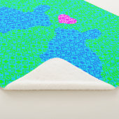 Bunny Love Sherpa Deken (3/4)