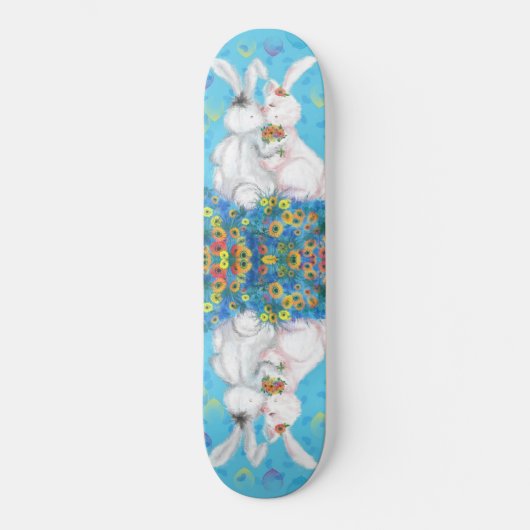 Bunny Love Skateboard - Hug (Voorkant)