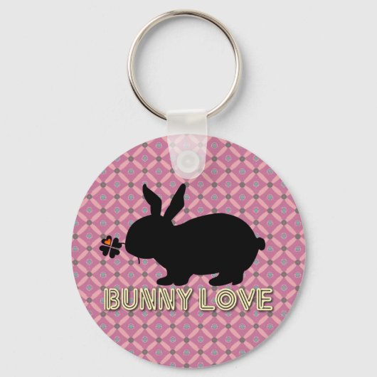 Bunny Love Sleutelhanger (Voorkant)