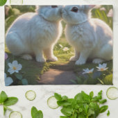 Bunny Love Theedoek (Gevouwen)