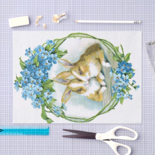 Bunny Love Tissuepapier (Craft)