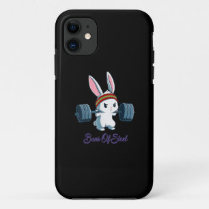 Bunny Lover Gym Workout Funny van Ness Rabbit Bunn Case-Mate iPhone Case