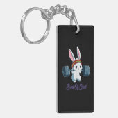 Bunny Lover Gym Workout van Sl Ness Rabbit Bunny Sleutelhanger (Voorkant Links)
