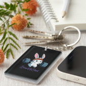 Bunny Lover Gym Workout van Sl Ness Rabbit Bunny Sleutelhanger (Voorkant Rechts)