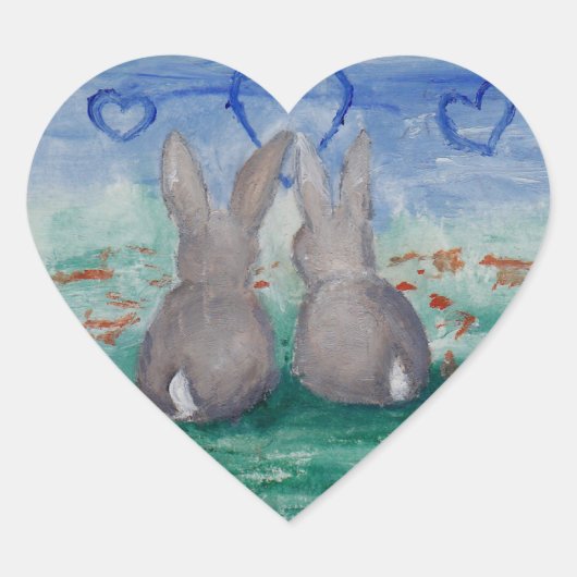 Bunny Lovin aceo Sticker (Voorkant)