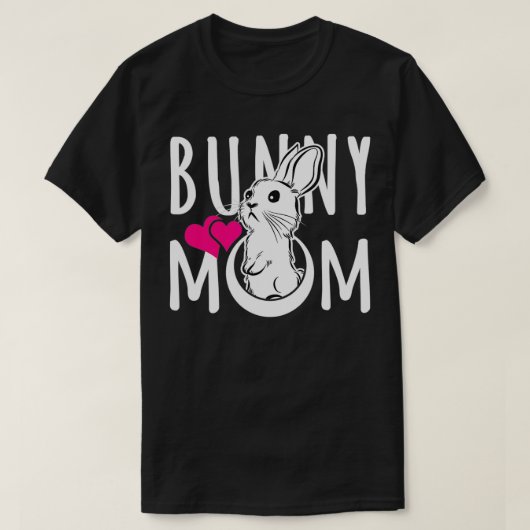 Bunny Ma Funny Gift voor Rabbit Lovers T-shirt (Design voorkant)