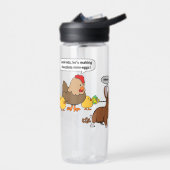 Bunny maakt chocoladepoep grappig CamelBak Eddy Waterfles (Links)