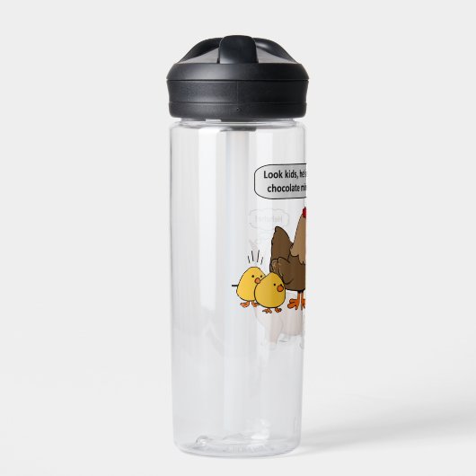 Bunny maakt chocoladepoep grappig CamelBak Eddy Waterfles (Voorkant)