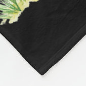 Bunny Mailbox Delivering With Eggs  Fleece Deken (Hoek)