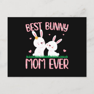 Bunny mama   Konijnen Briefkaart