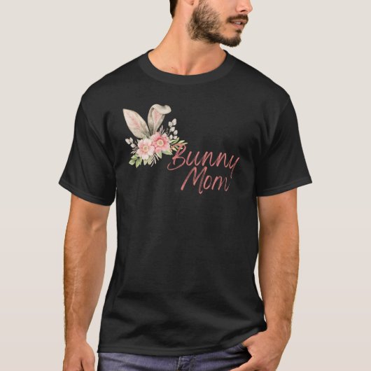 Bunny mama t-shirt (Voorkant)