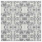 Bunny Mandala Pattern Stof (Swatch)