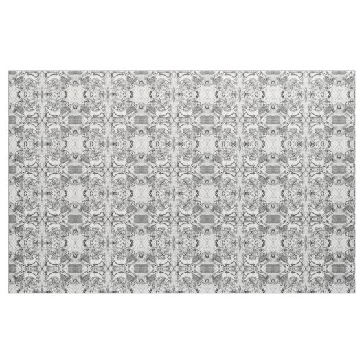 Bunny Mandala Pattern Stof (Fat Quarter)