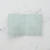 Bunny Mask met sociale afstand Happy Birthday Kaart (Binnen)