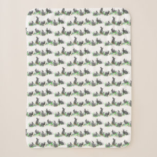 Bunny Meadow Sherpa Dekbed (kies kleur) Deken