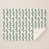 Bunny Meadow Sherpa Dekbed (kies kleur) Deken (Voorkant (horizontaal))