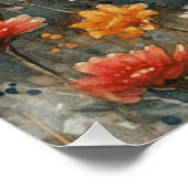 Bunny Melody: Een Beetje Whimsy Bunny Perfect Poster (Hoek)