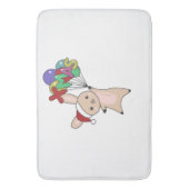 Bunny Merry Winter Animals Rabbit Badmat (Voorkant Verticaal)