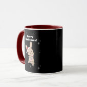 Bunny Merry Winter Animals Rabbits Mok (Voorkant links)