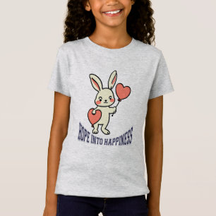 Bunny met ballonnen t-shirt