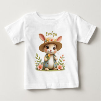 Bunny met bloemen