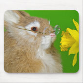 Bunny met Daffodil Muismat (Voorkant)