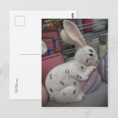 Bunny met eieren briefkaart (Voorkant / Achterkant)