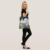 BUNNY MET FLOWERS CANVAS TAS (Op model)